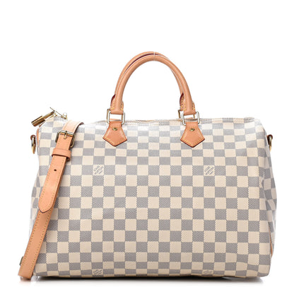 Louis Vuitton Damier Azur Speedy Bandouliere 35 1 of 10