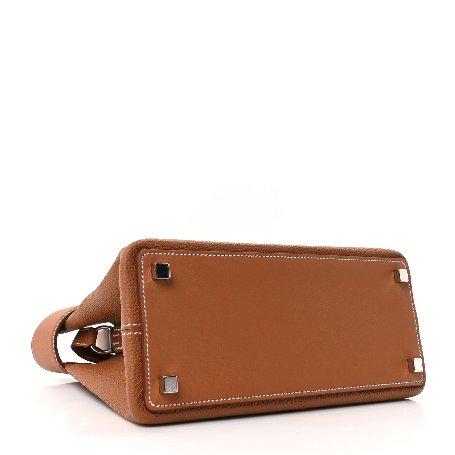 Hermes Togo Swift Medor Bag Gold 4 of 10