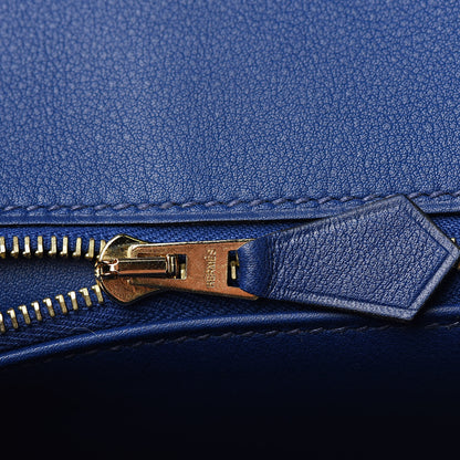Hermes Swift Birkin 25 Bleu Saphir 11 of 30