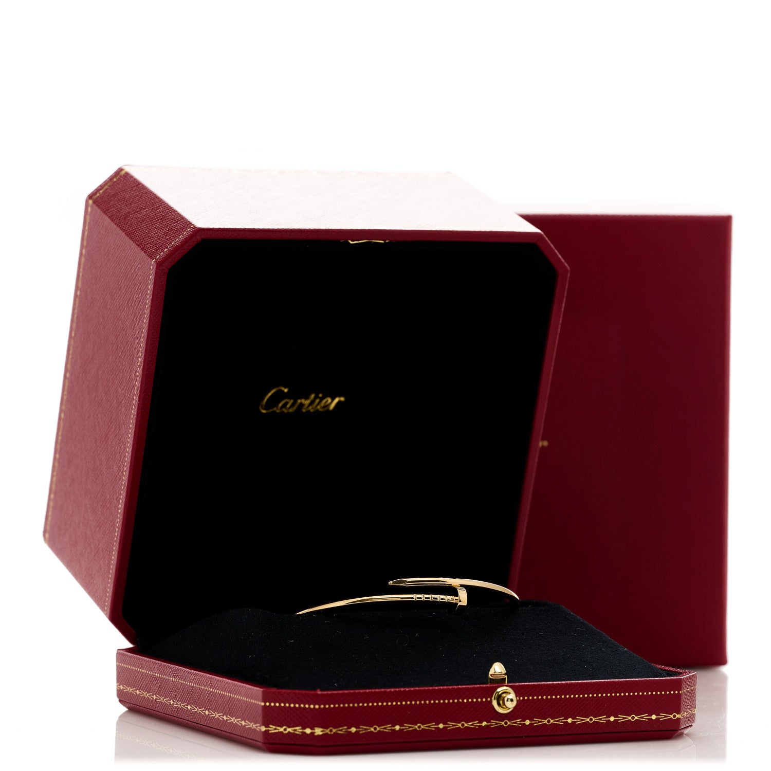 Cartier 18K Yellow Gold Small Juste Un Clou Bracelet 18 4 of 4