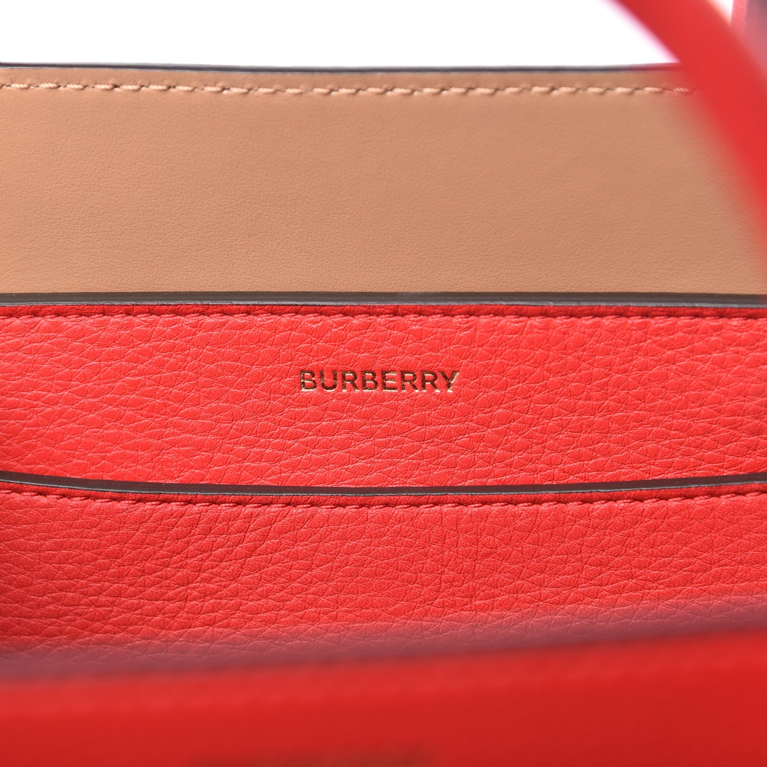 Burberry Soft Grain Calfskin Small Belt Bag Bright Military Red 7 of 9
