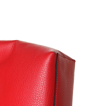 Valentino Garavani Grained Calfskin Small Rockstud Shoulder Tote Rouge Pur 7 of 16