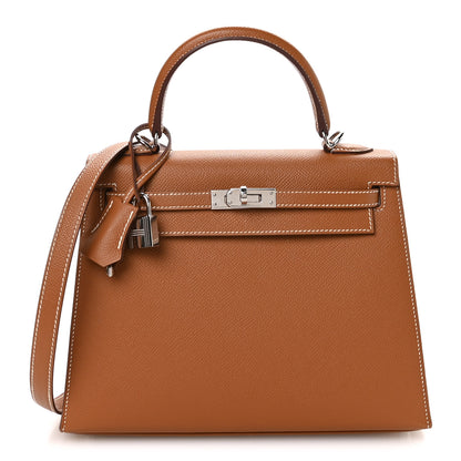Hermes Epsom Kelly Sellier 25 Gold 1 of 11