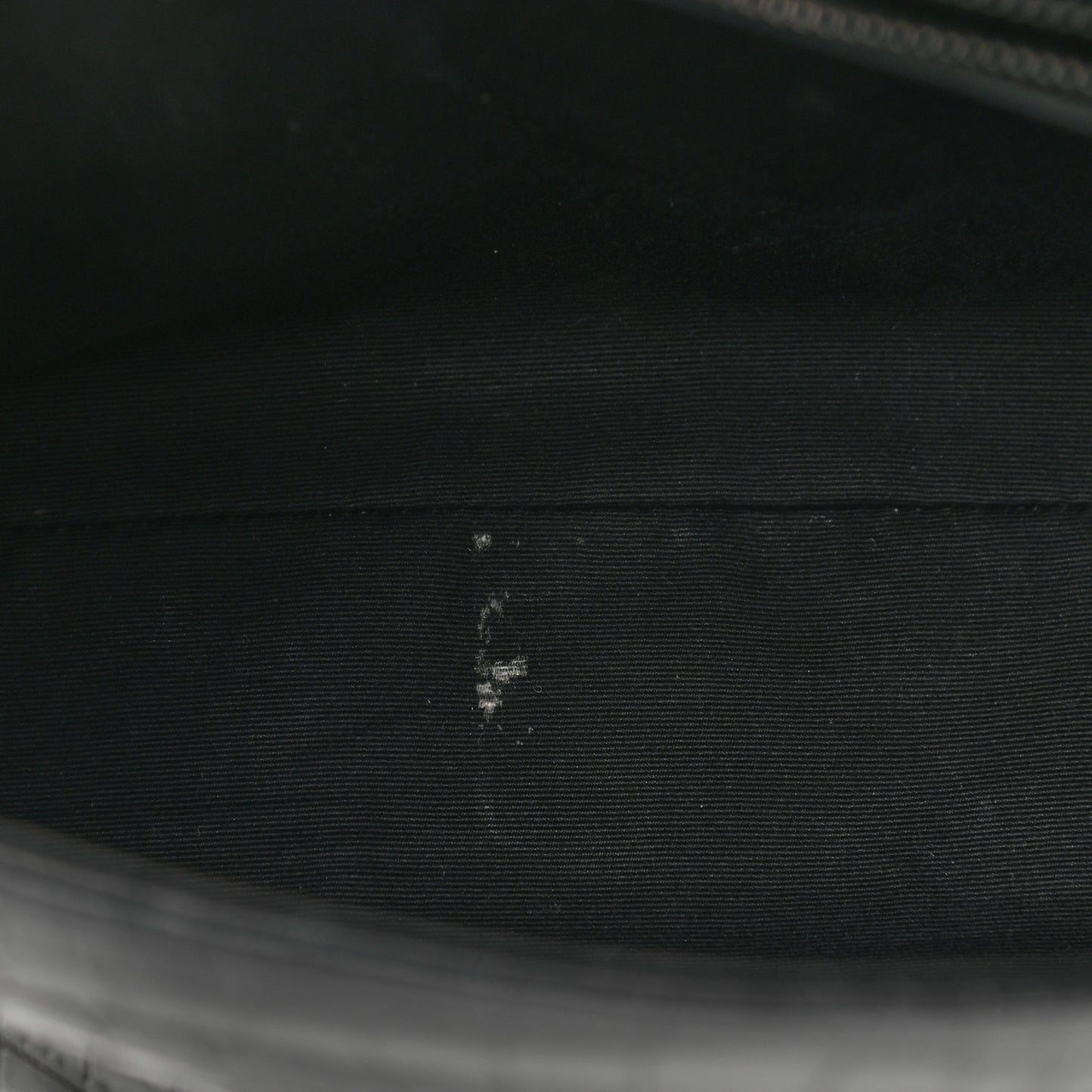 Calfskin Crocodile Embossed Medium West Hollywood Monogram Fold-Over Black