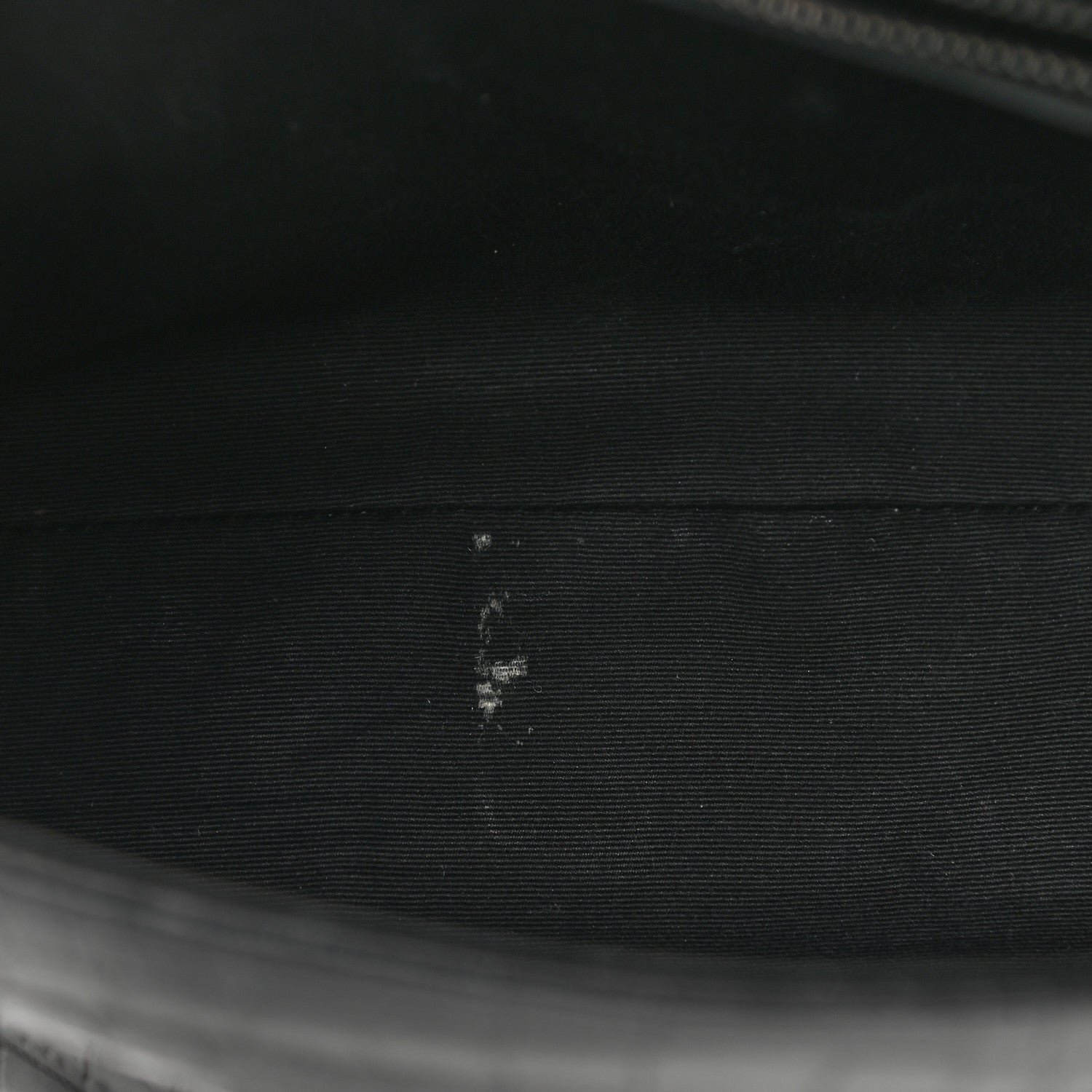 Saint Laurent Calfskin Crocodile Embossed Medium West Hollywood Monogram Fold-Over Black 22 of 23