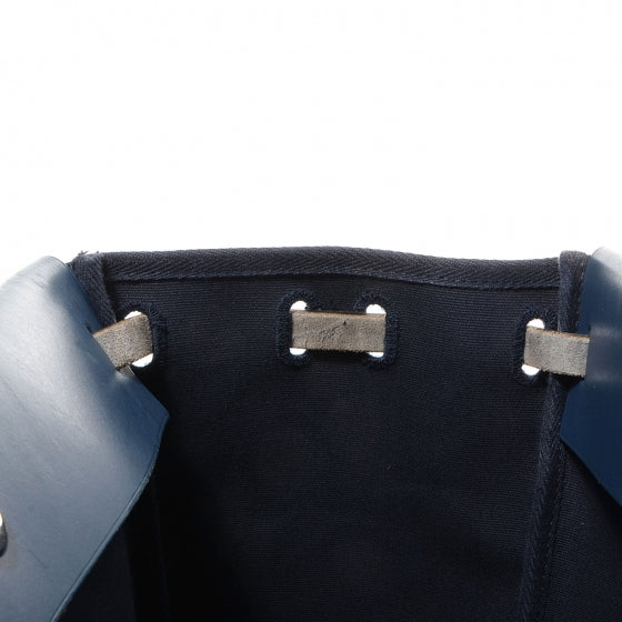 Hermes Toile Herbag Cabas 2-in-1 MM Navy 13 of 15