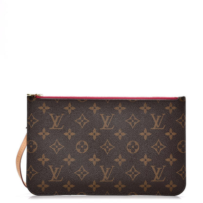Louis Vuitton Monogram Neverfull MM GM Pochette Pivoine 1 of 10