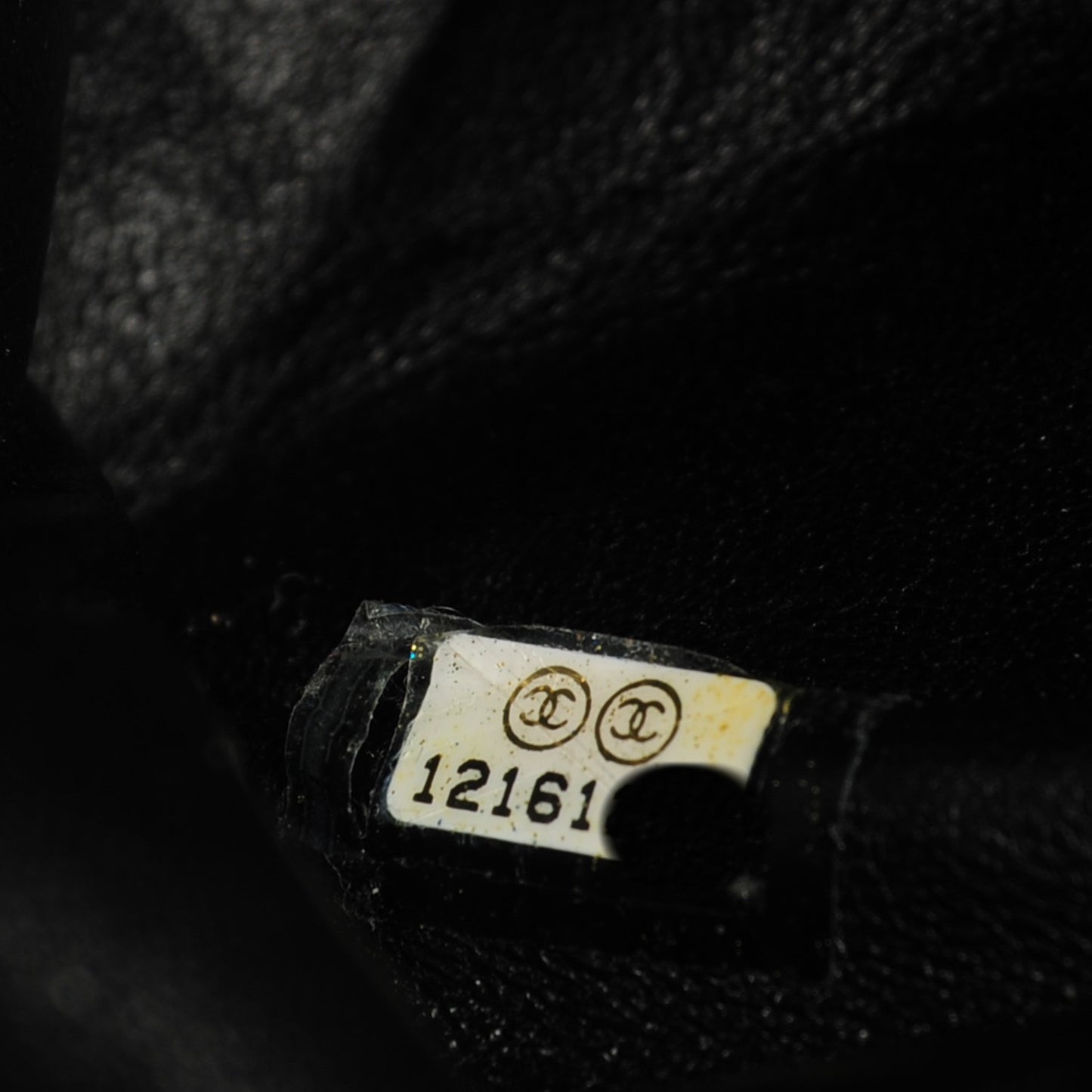 CHANELGlazed Calfskin Quilted 2.55 Reissue 226 Flap Black