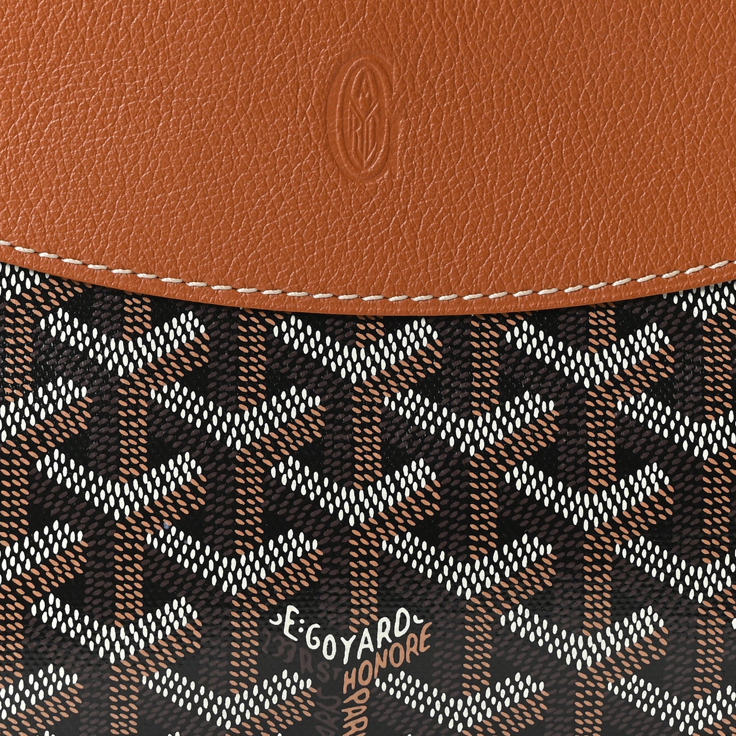 Goyardine Hirondelle Black Gold