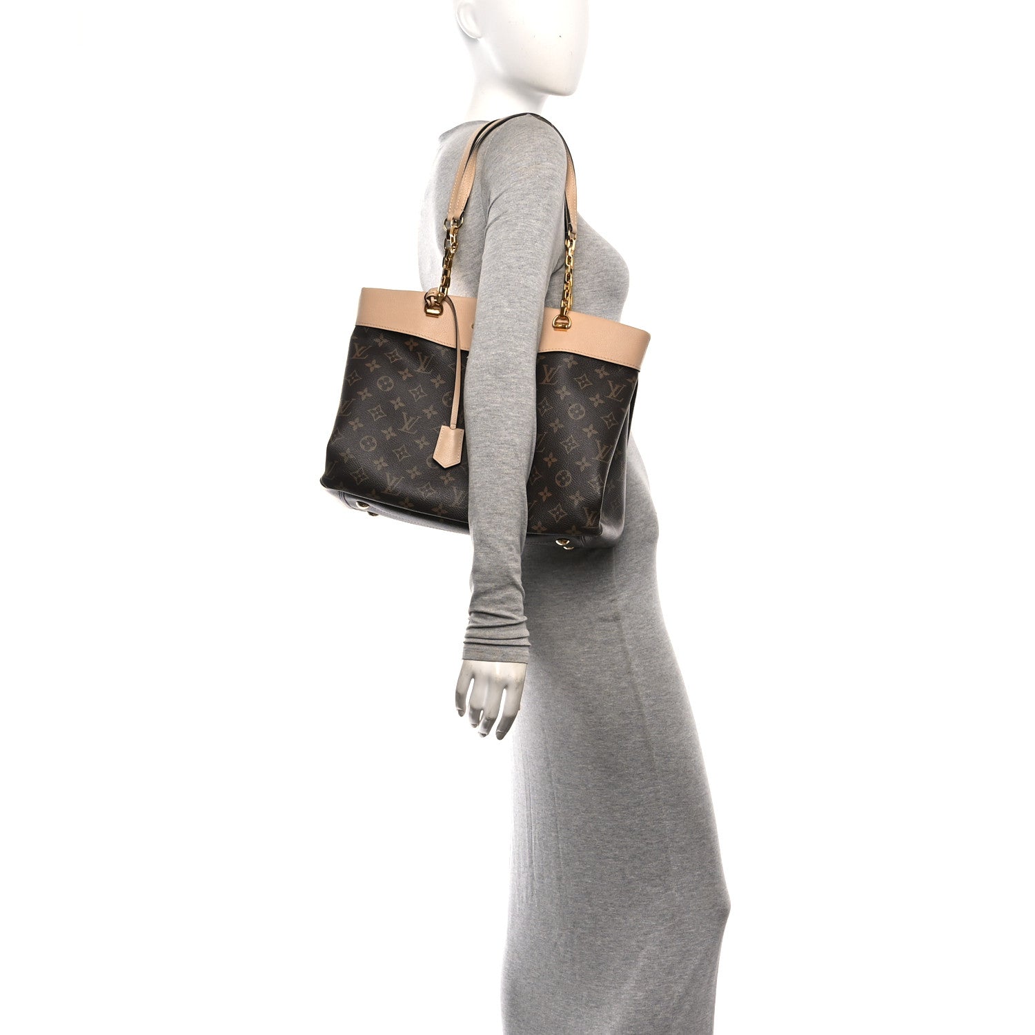 Louis Vuitton Monogram Pallas Shopper Dune 2 of 9