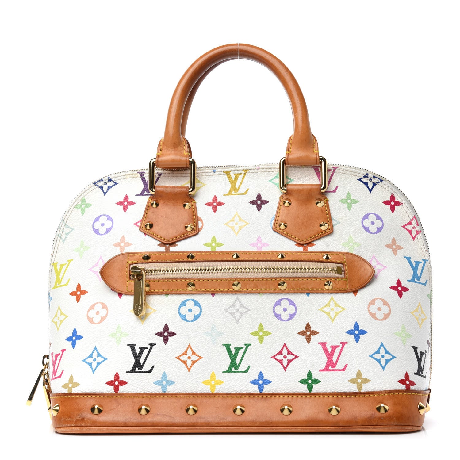 Louis Vuitton Monogram Multicolor Alma White 1 of 20