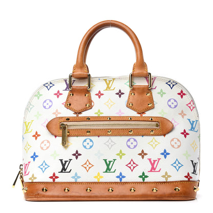 Louis Vuitton Monogram Multicolor Alma White 1 of 20