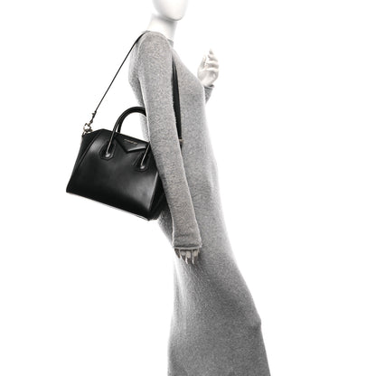 Givenchy Shiny Lord Calfskin Small Antigona Black 2 of 10