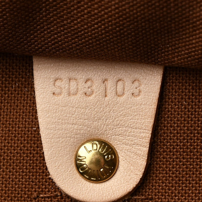Louis Vuitton Monogram Speedy 35 7 of 10