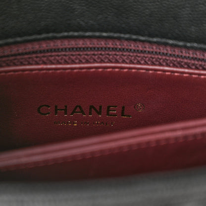 Chanel Caviar Quilted Extra Mini Coco Handle Flap Black 6 of 10
