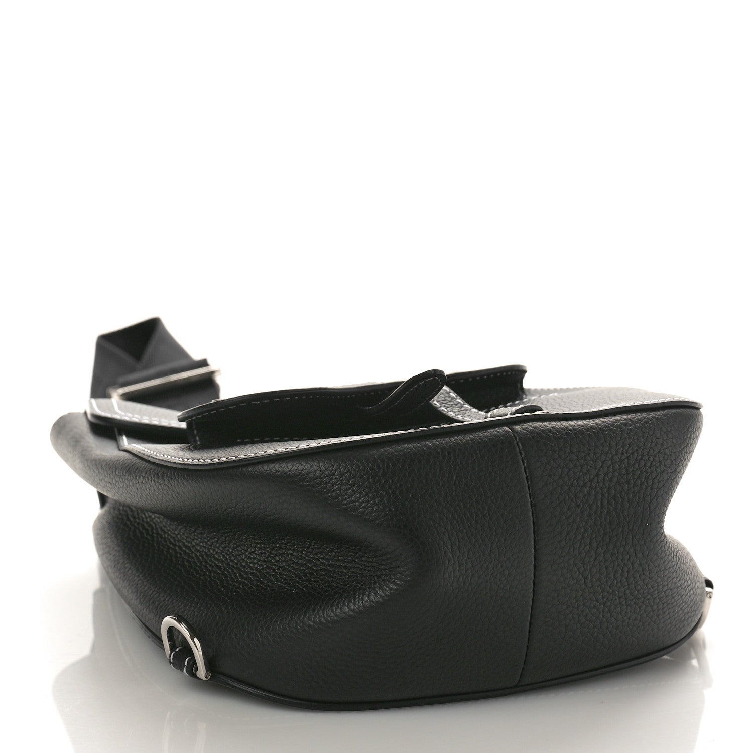 Christian Dior Grained Calfskin Mini Gallop Sling Bag Black 4 of 8