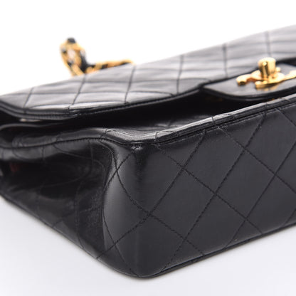 Chanel Lambskin Quilted Small Double Flap Black 8 of 15