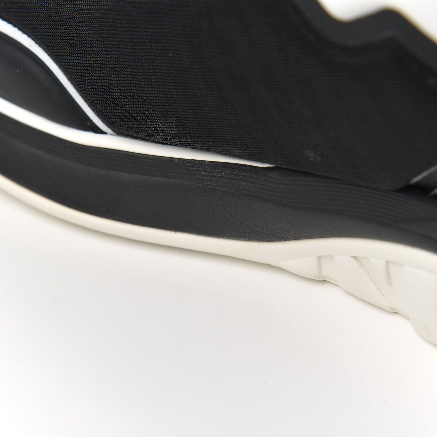 Mesh Lycra Thermoplastic Mens Sneakers 46 Black White
