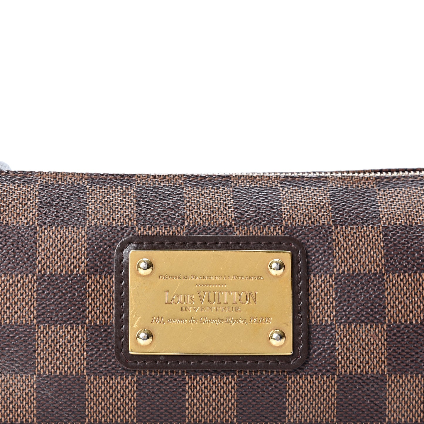 Damier Ebene Eva Clutch