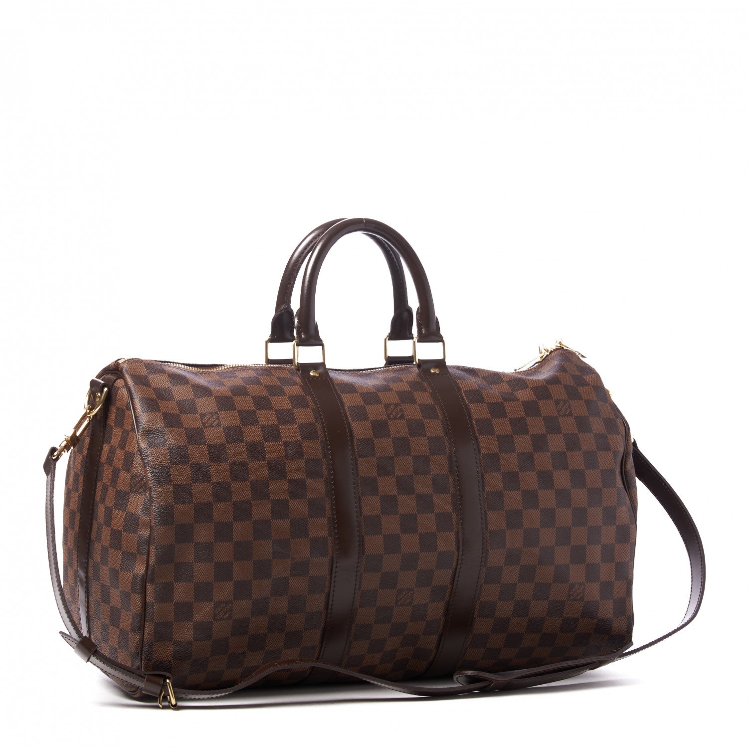 Louis Vuitton Damier Ebene Keepall Bandouliere 45 2 of 14