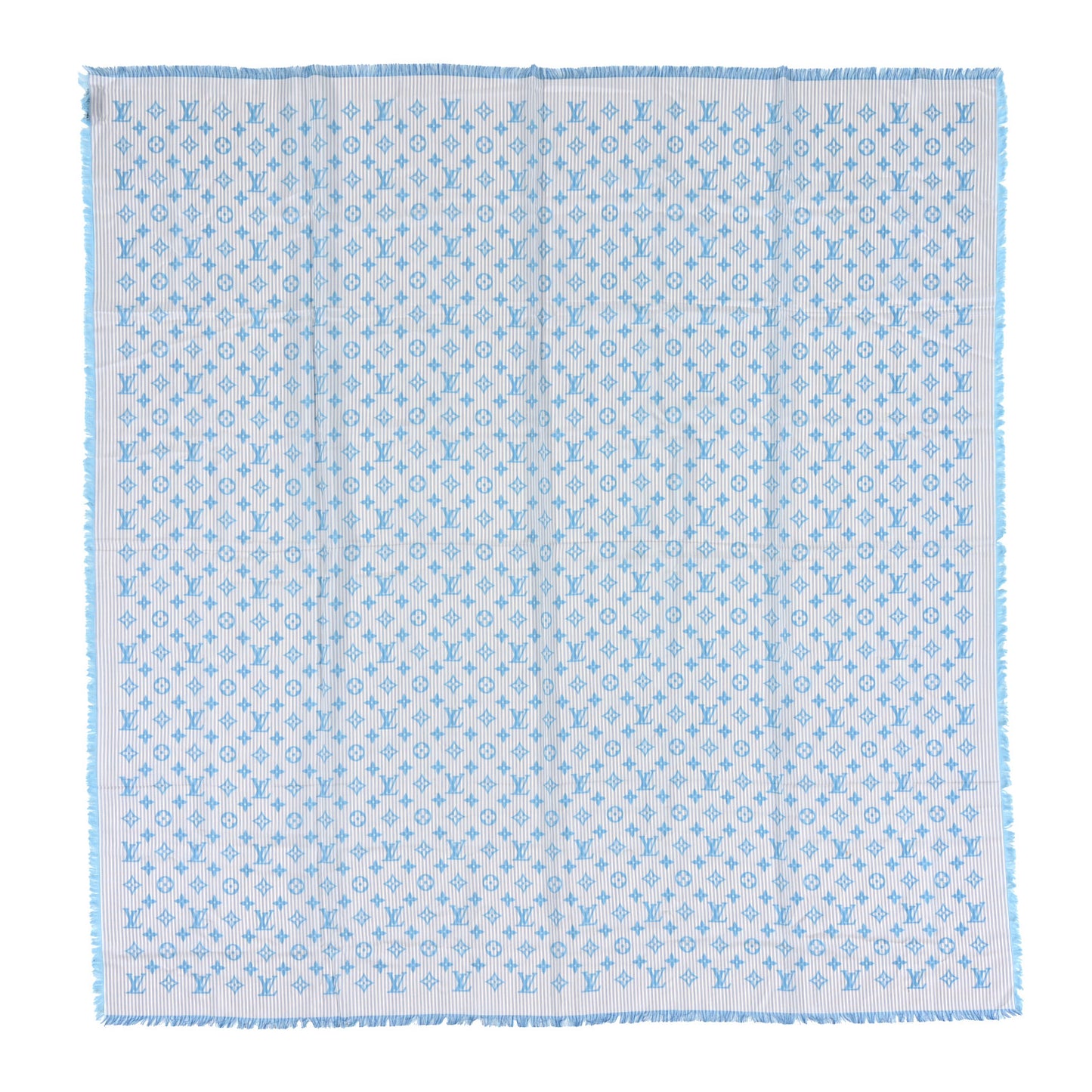 Silk Sur Mesure Shawl Blue