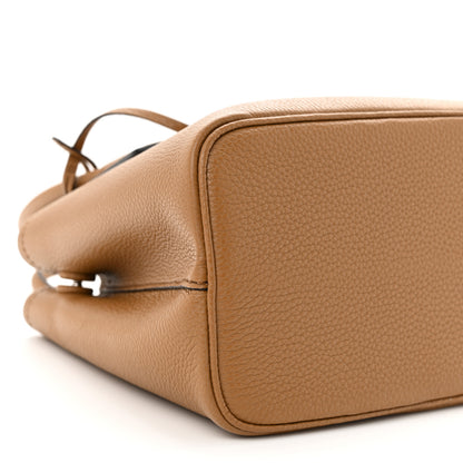 Prada Vitello Daino Soft Mini Double Bag Caramel 9 of 11