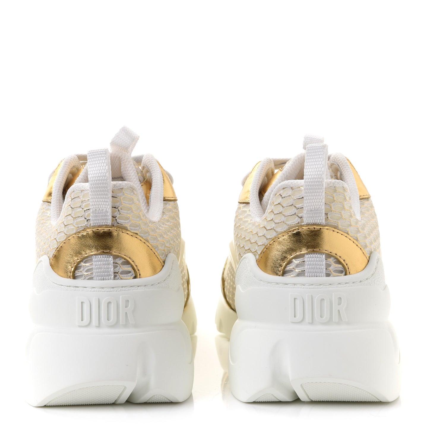 Mesh D-Connect Sneakers 37 Gold