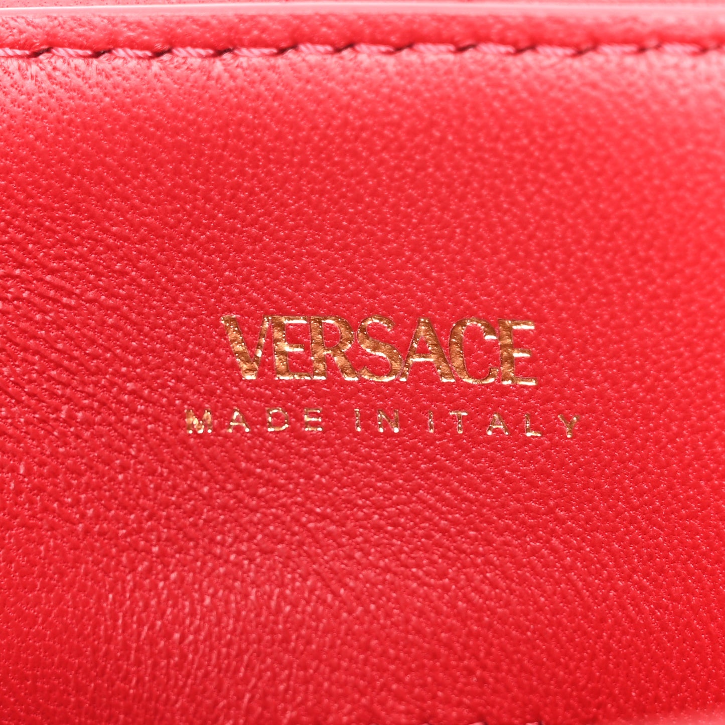 Nappa Trapuntata Small Medusa '95 Tote Bag Lipstick Red