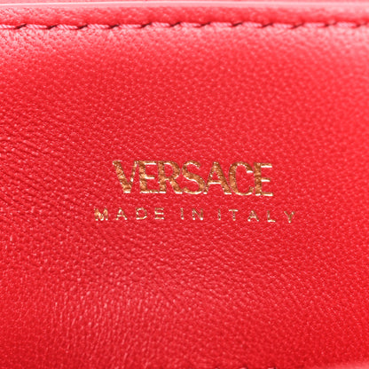 Versace Nappa Trapuntata Small Medusa '95 Tote Bag Lipstick Red 10 of 19