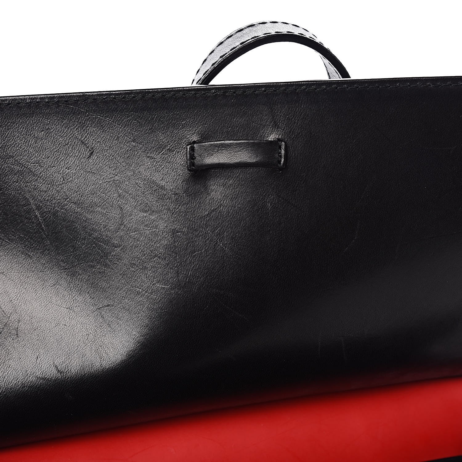 Mansur Gavriel Calfskin Mini Lady Bag Black Flamma 8 of 12
