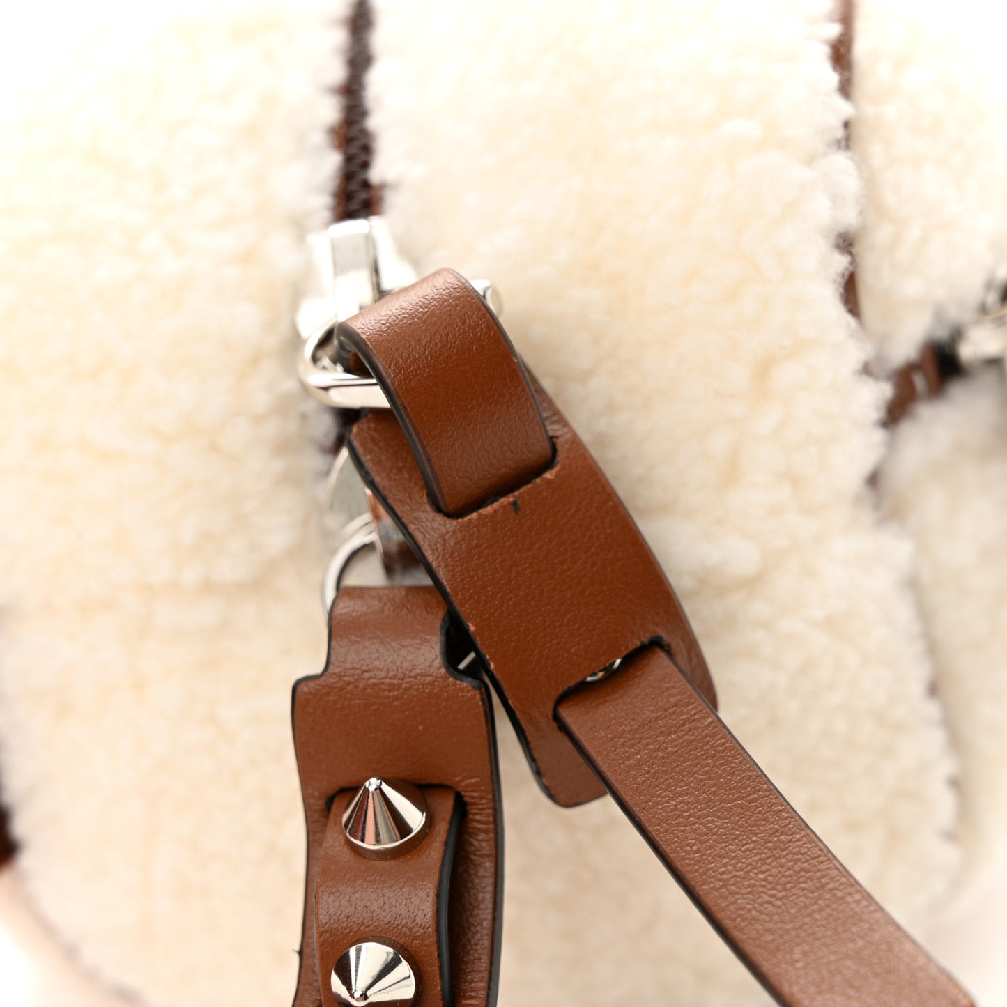 Laine Blaster Crossbody White Cuoio