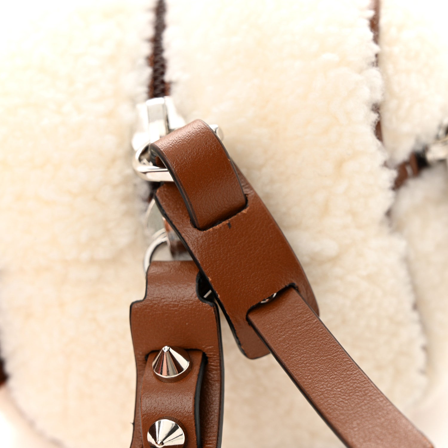 Christian Louboutin Laine Blaster Crossbody White Cuoio 10 of 12