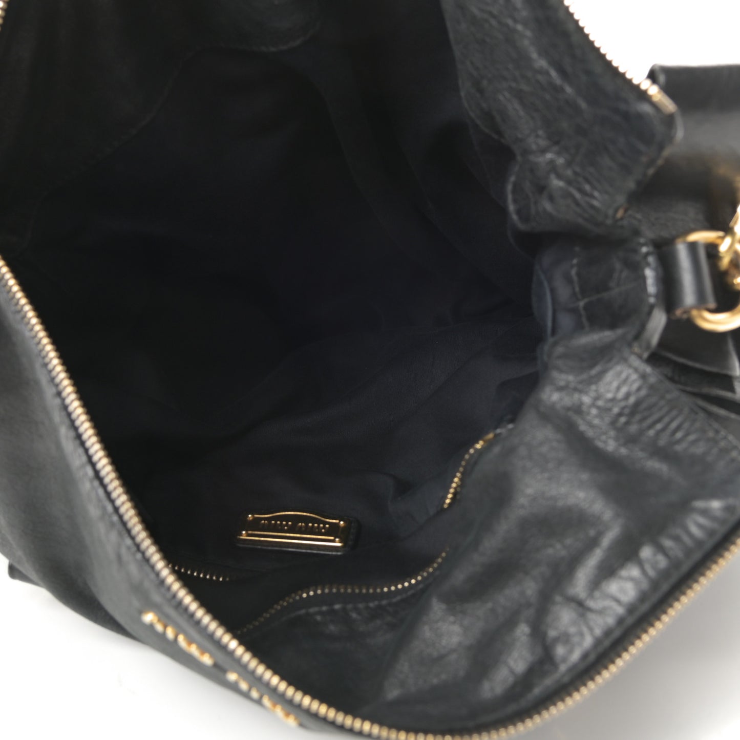 Soft Calfskin Small Bow Bag Black