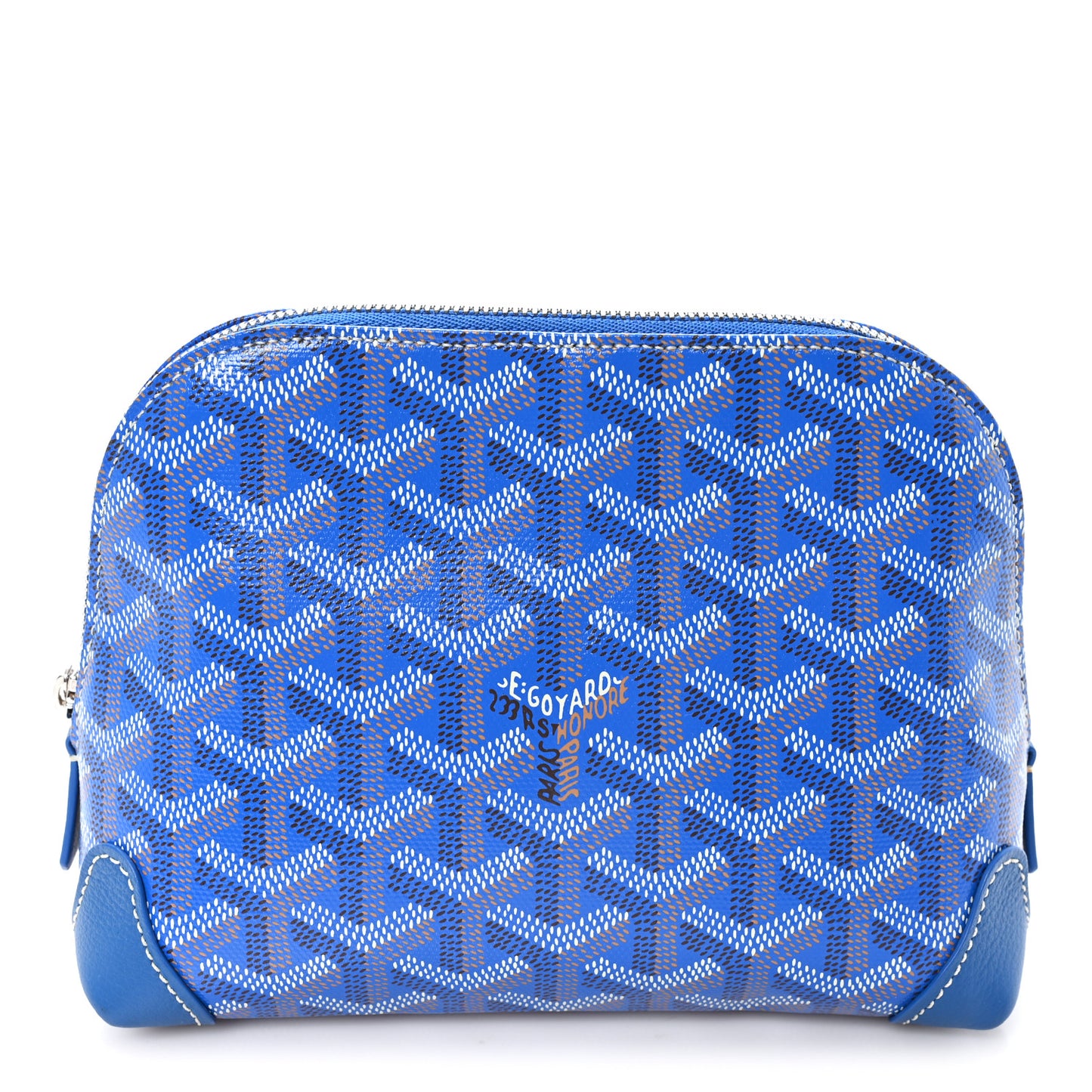 Goyardine Vendome Toiletry Pouch Sky Blue
