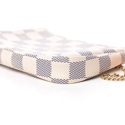 Louis Vuitton Damier Azur Mini Pochette Accessories 9 of 9