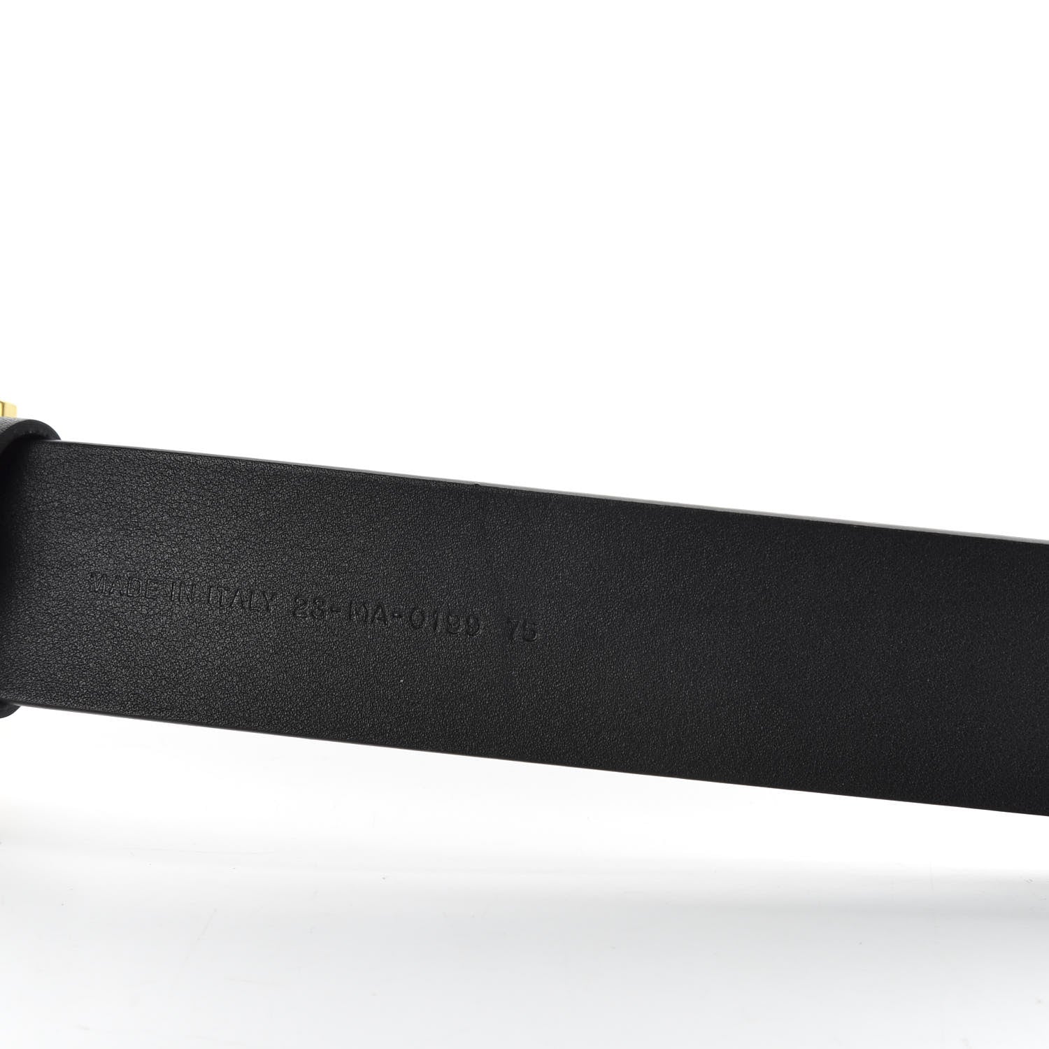 Christian Dior Calfskin Diorquake Belt 75 Black 3 of 5