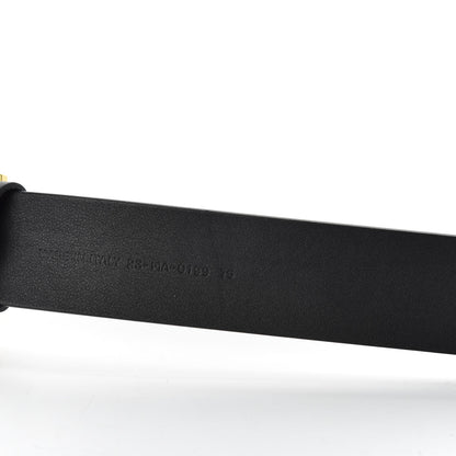 Christian Dior Calfskin Diorquake Belt 75 Black 3 of 5