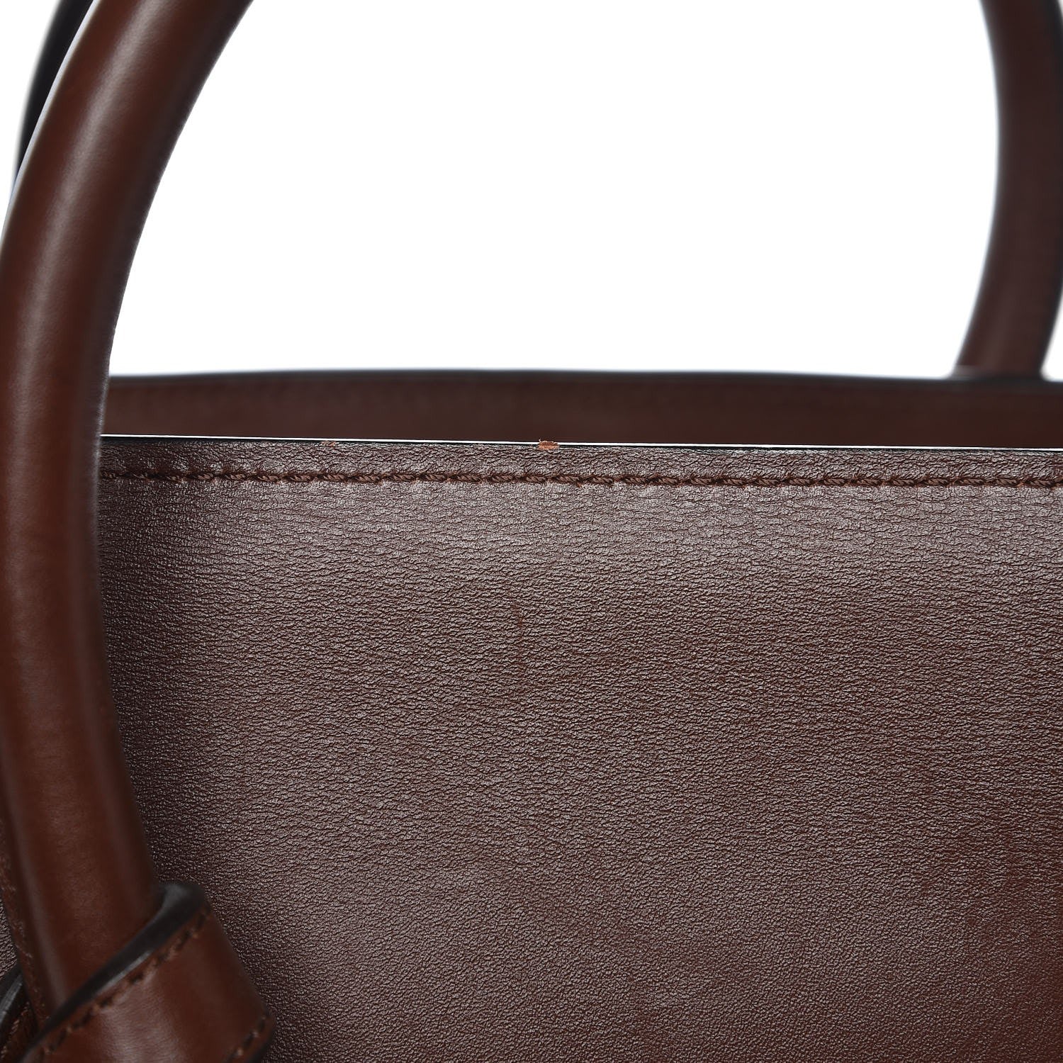 Celine Natural Calfskin Small Tie Knot Tote Acajou 9 of 20
