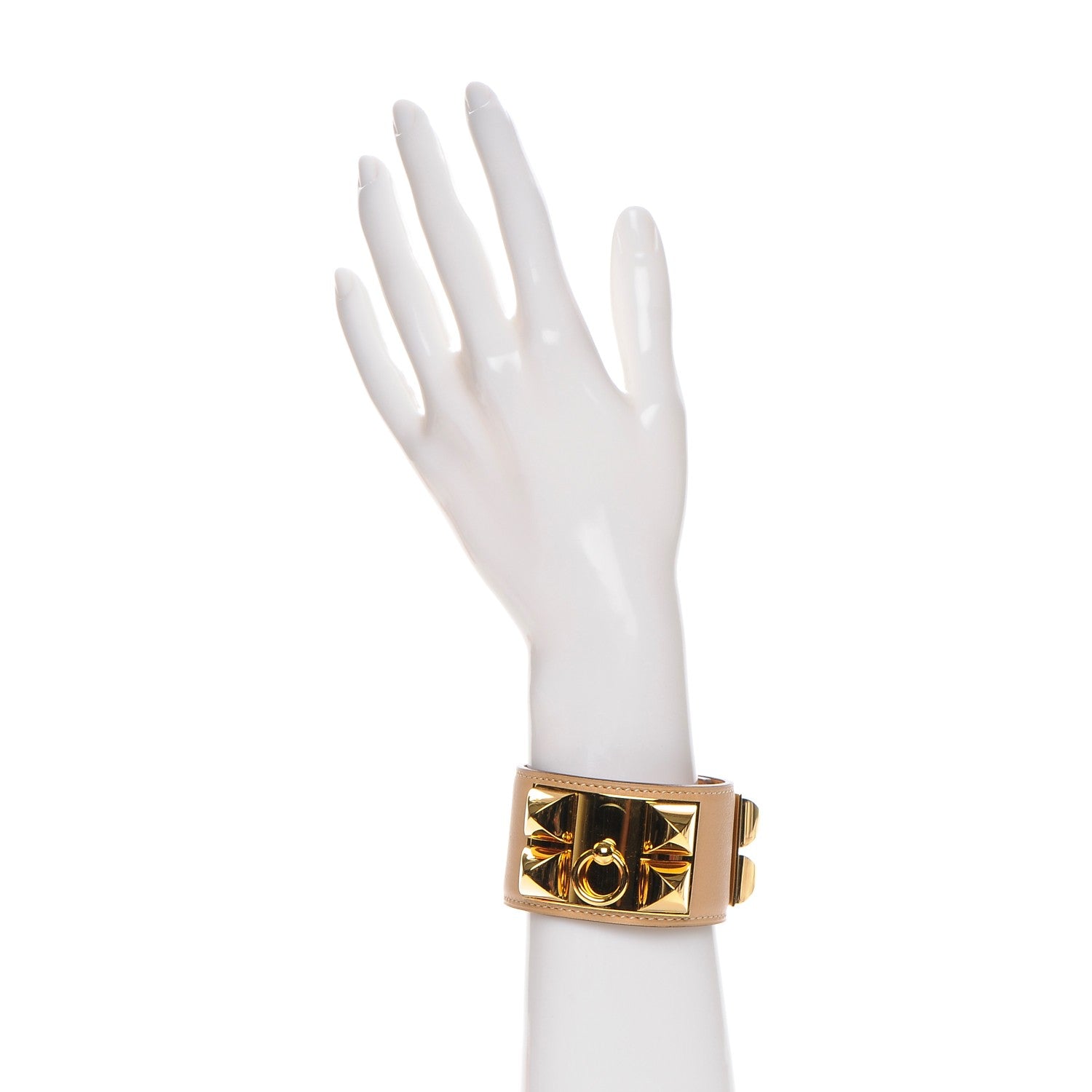 Hermes Swift Collier de Chien CDC Bracelet S Sable 2 of 9