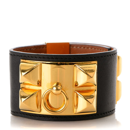 Hermes Chamonix Collier de Chien CDC Bracelet S Black 1 of 6