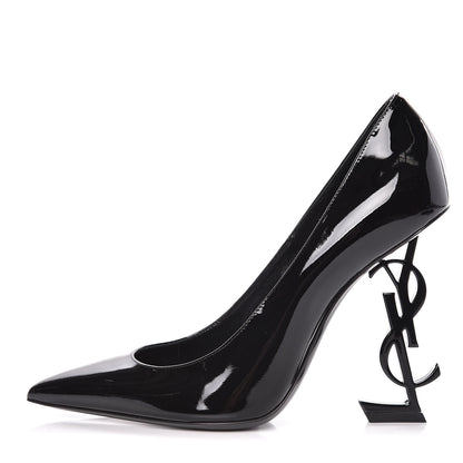 Saint Laurent Patent Opyum 110 Pumps 37 Black 1 of 8