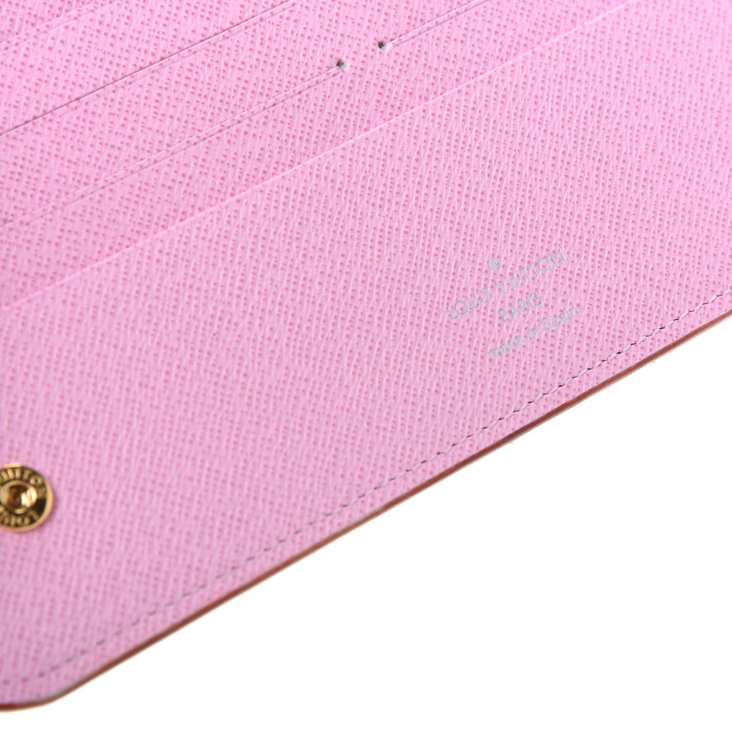 Louis Vuitton Monogram Multicolor Insolite Wallet White Litchi 6 of 8