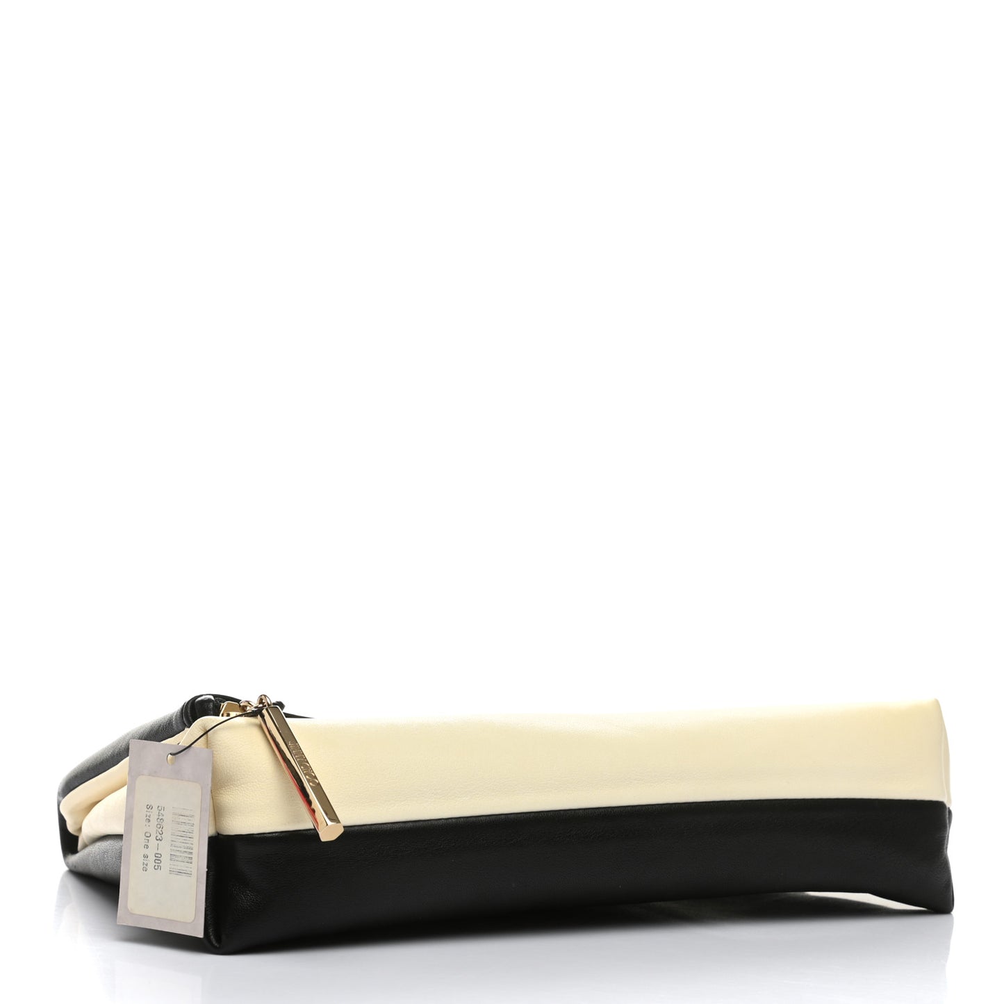 Calfskin Nyla Foldover Clutch Multicolor