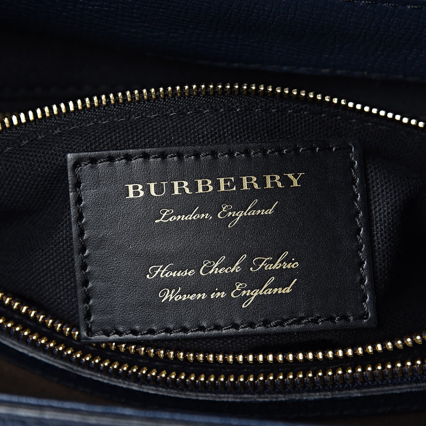 Derby Calfskin House Check Medium Camberley Ink Blue