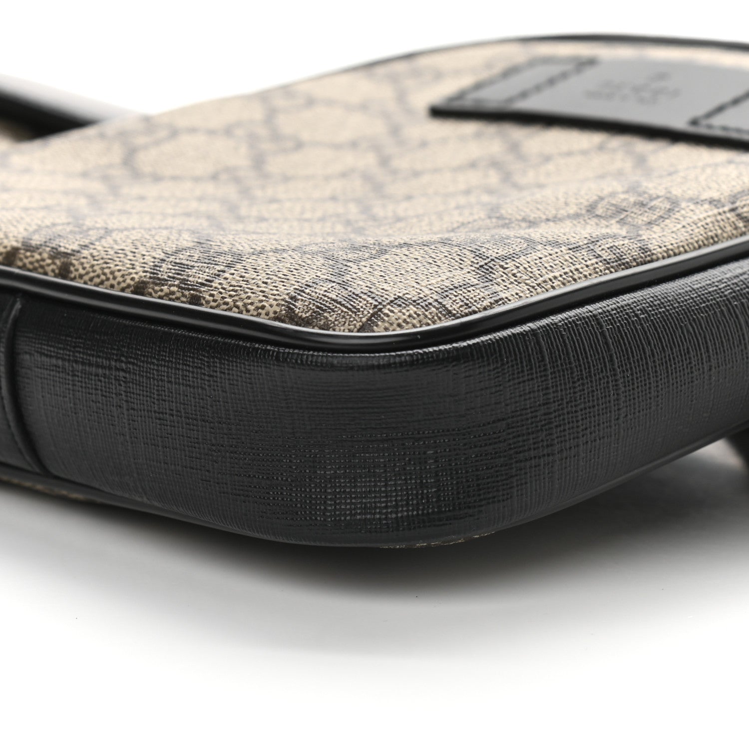 Gucci GG Supreme Monogram Web Belt Bag Black 10 of 10