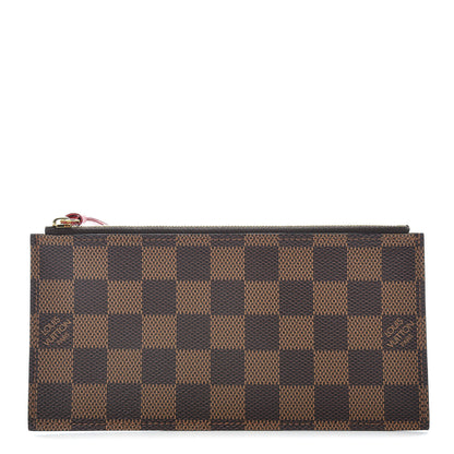 Louis Vuitton Damier Ebene Felicie Chain Wallet Zippered Insert 1 of 6