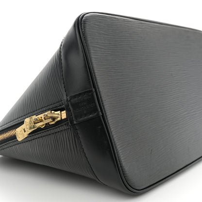 Louis Vuitton Epi Alma PM Black 9 of 12