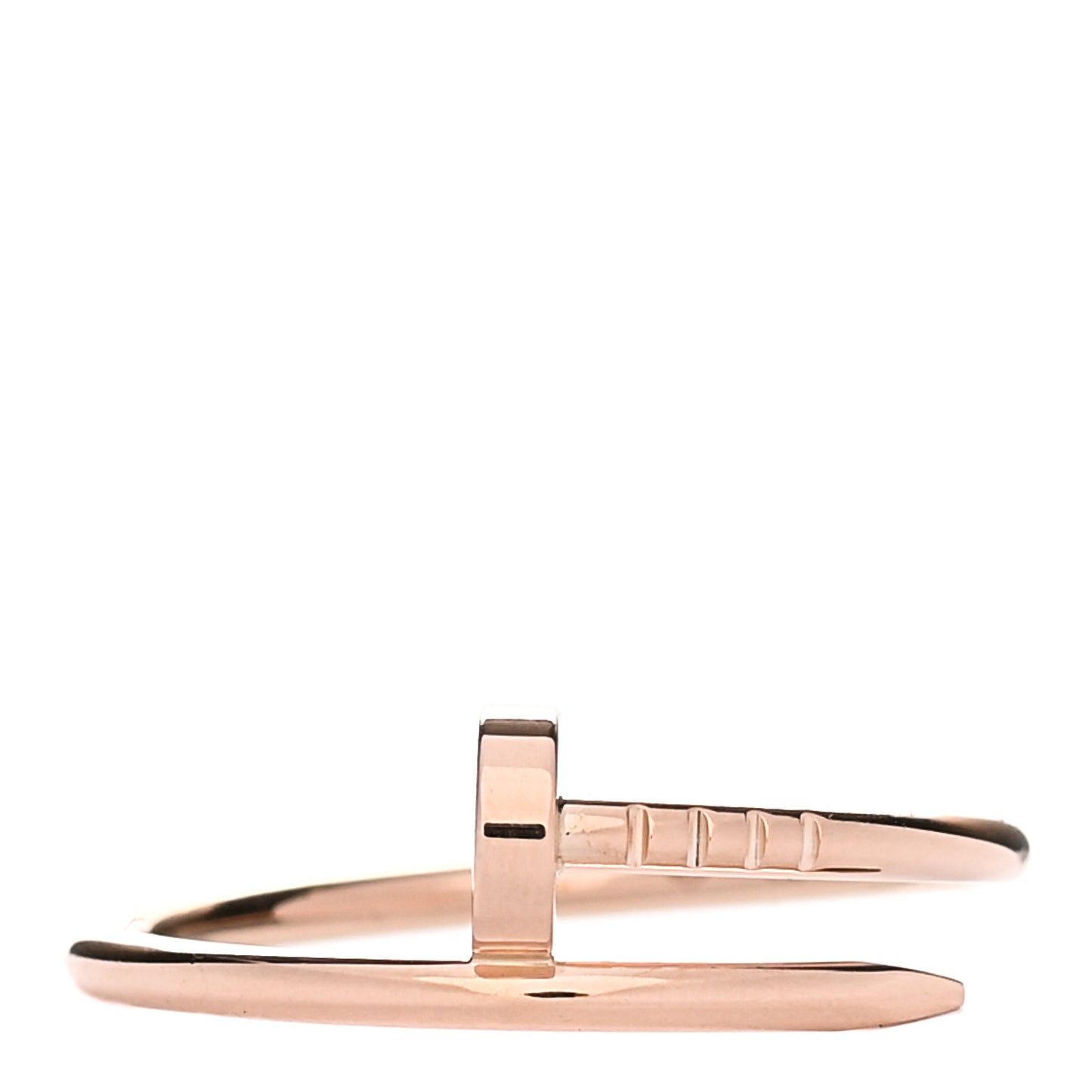 18K Pink Gold Small Juste Un Clou Ring 60 9