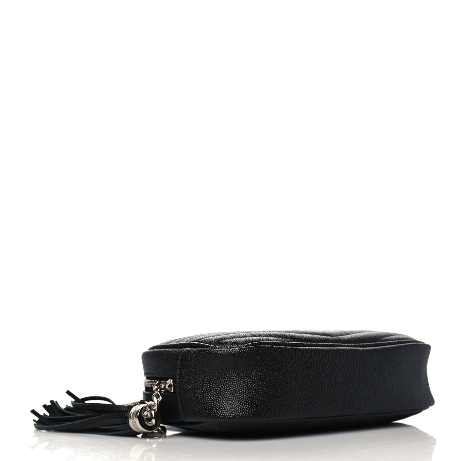 Saint Laurent Grain De Poudre Matelasse Monogram Mini Lou Camera Bag Black 4 of 6