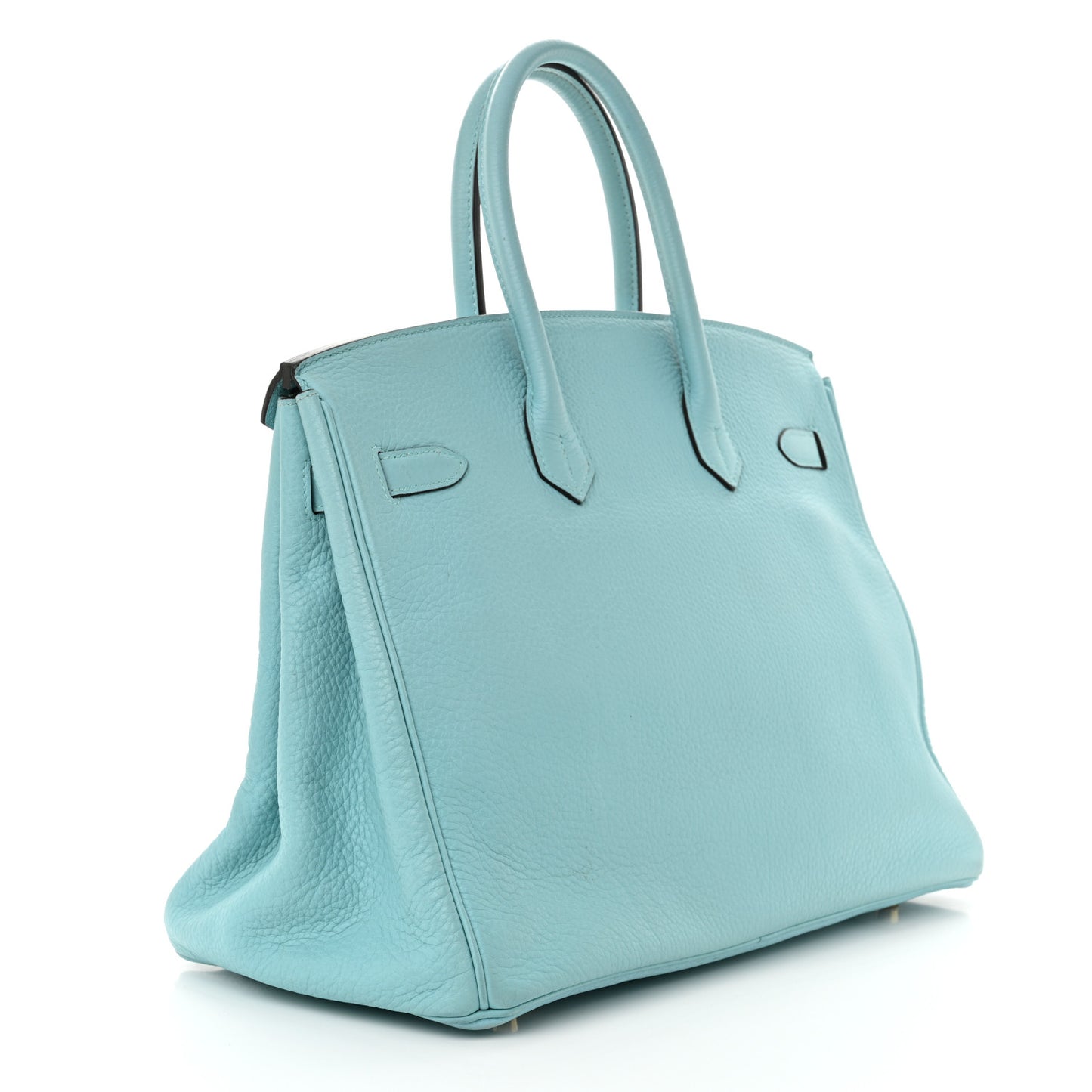 Taurillon Clemence BIRKIN 35  Bleu Atoll